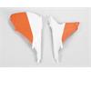 Coperchio cassa filtro KTM 350 SX-F (13-15) bianco e arancione* in Plastiche