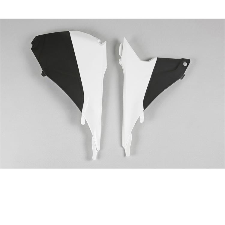 Coperchio cassa filtro KTM 350 SX-F (13-15) bianco e nero
