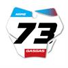 Grafica tabella portanumero Gasgas Shade Blue in Grafiche Motocross al dettaglio