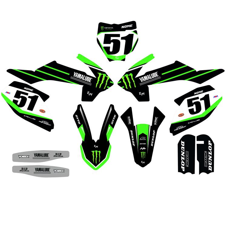Kit grafiche KTM SX 65 (16-23) Monster Verde
