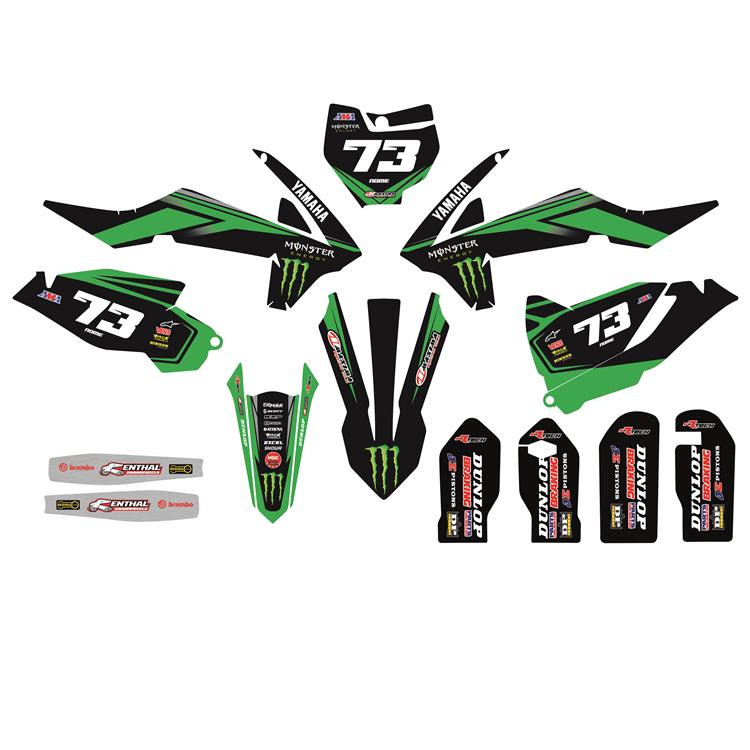 Kit grafiche KTM SX 85 (18-23) Monster Verde 1