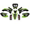 Kit grafiche pit bike TTR Monster Verde in Grafiche Pitbike Personalizzabili