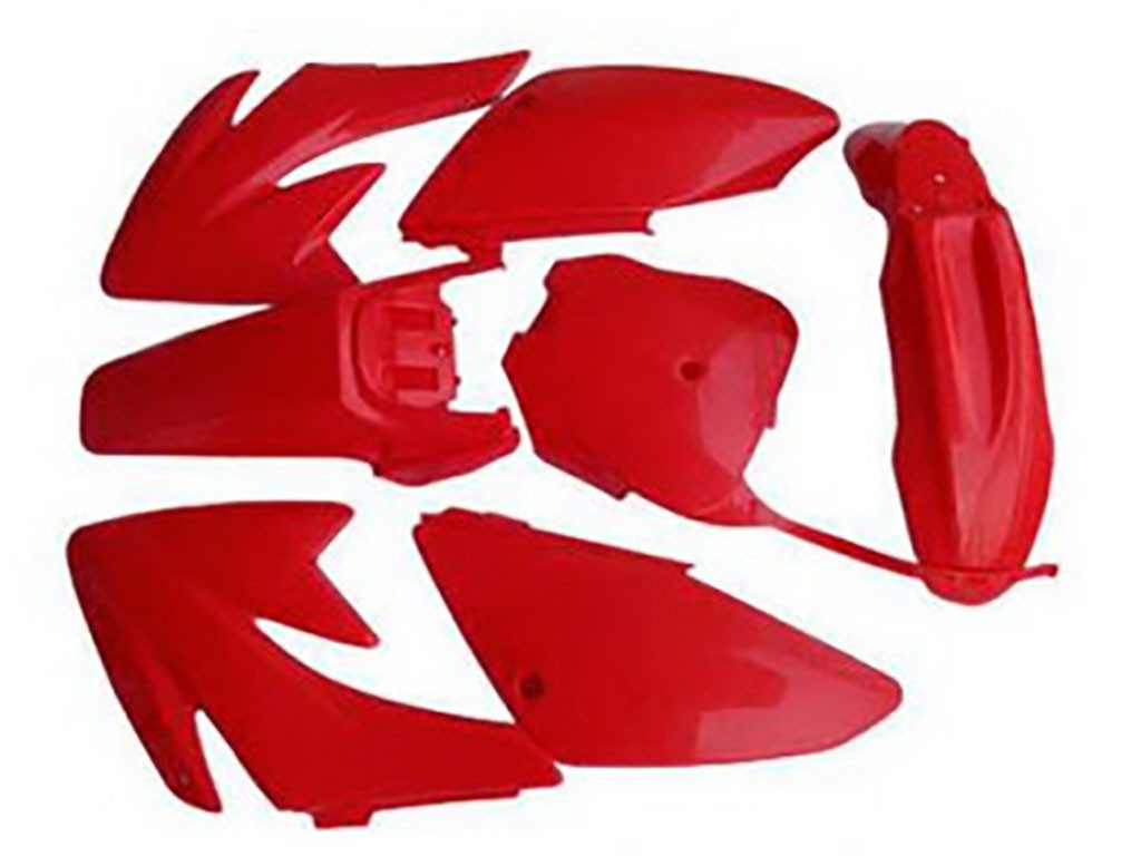 Paramani ACERBIS UNIKO VENTILATO Rosso Bianco - Evomotor