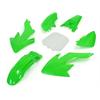 Kit plastiche pit bike CRF 50 Verde tabella bianco in Grafiche e Plastiche