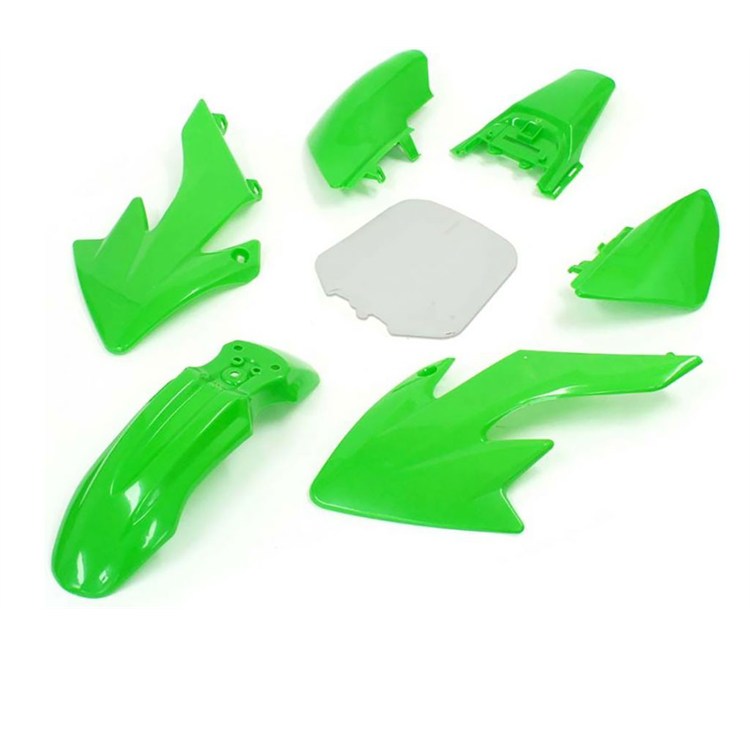 Kit plastiche pit bike CRF 50 Verde tabella bianco