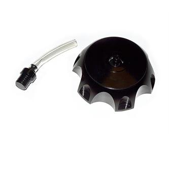 tappo serbatoio nero alluminio anodizzato