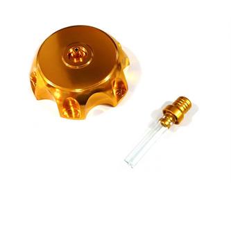 tappo serbatoio oro alluminio anodizzato