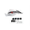 Paramani motard Racetech Gladiator Bianco  in Manubri e Comandi