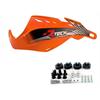 Paramani motard Racetech Gladiator Arancione in Manubri e Comandi