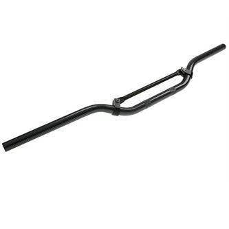 manubrio alluminio 22 mm pitbike piega bassa carbonio