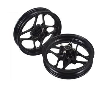 set cerchi in lega neri 215 250 12