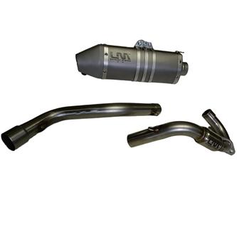 scarico completo pitbike kf2 lm attacco crf