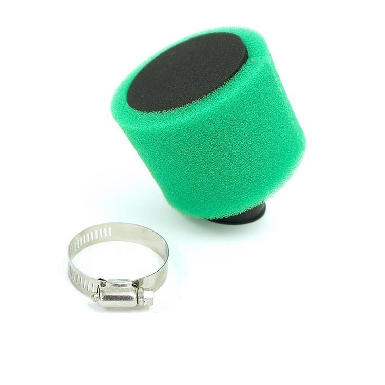 Filtro Aria pit bike 45 storto Verde