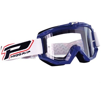 mascherina progrip blu lente chiara