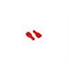 Capicorda/Fastom femmina Rosso 6,35x0,8  in Attrezzatura elettrica