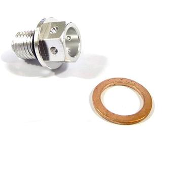 tappo olio magnetico argento tappo olio magnetico argento