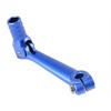 Pedalina cambio pit bike corta CNC Blu in Leve Pedane e Pedali
