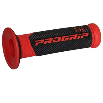 set manopole progrip rosse