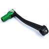Pedalina cambio pit bike CNC Nero Verde in Leve Pedane e Pedali