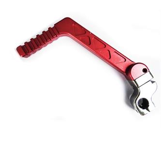 leva kick starter cnc 14 mm rossa