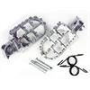 Set Pedane Pit bike tipo A alluminio Argento in Leve Pedane e Pedali