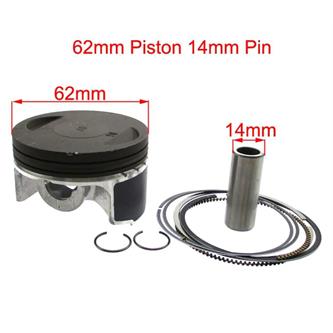 pistone 62 mm zs 190