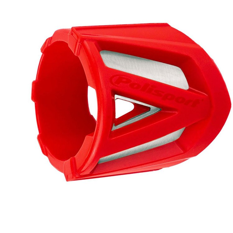 Protezione silenziatore POLISPORT piccolo Rosso [200-330 mm]