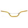 Manubrio eco alluminio 22 mm piega Alta Oro in Manubri e Comandi