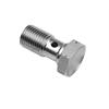 Raccordo pinza/pompa M10x1.00 Argento in Freni