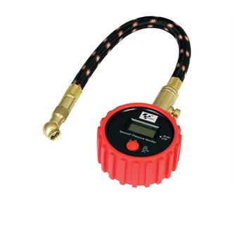 manometro pressione gomme professionale lcd
