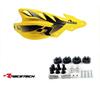 Paramani motard Racetech Raptor Giallo Fluo in Manubri e Comandi
