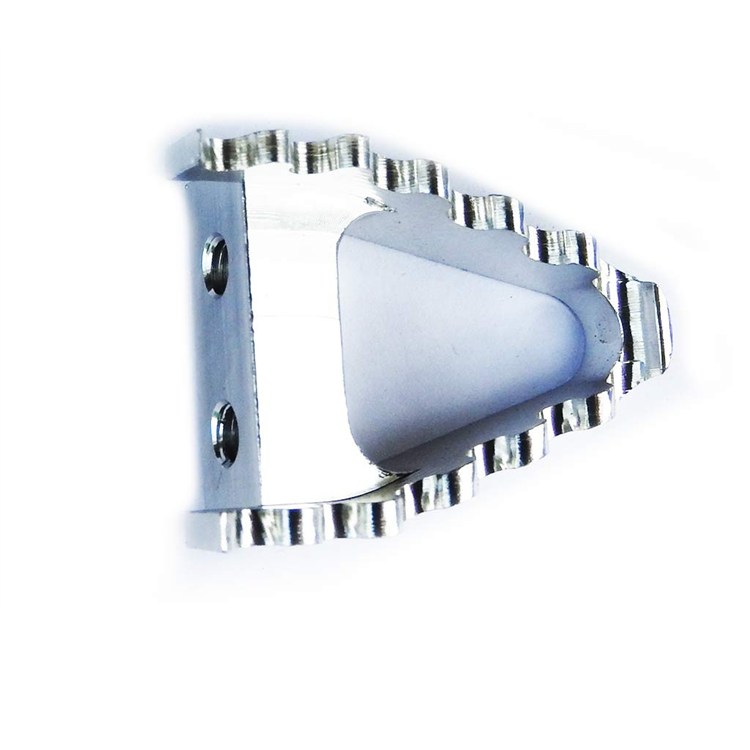 Puntale pedale CNC Argento