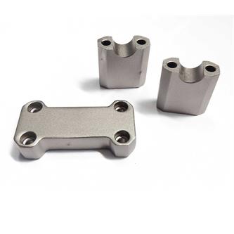 riser manubrio fissi 22 mm grigio