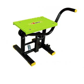 cavalletto a leva racetech antiscivolo giallo fluo