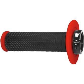manopole pro grip single density nero rosso