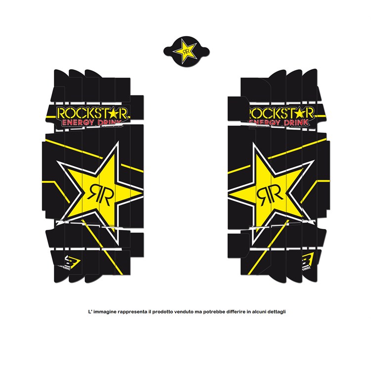 Adesivi griglia radiatore Beta RR 450 (2013-2014) Rockstar Energy