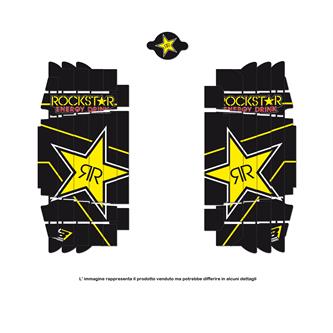 adesivi griglia radiatore husqvarna 125 tx 17 19 rockstar energy