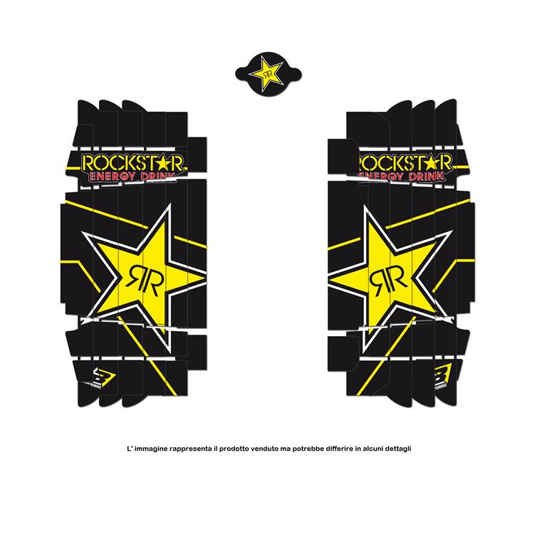 Adesivi griglia radiatore Yamaha YZ 450 F (18-22) Rockstar Energy