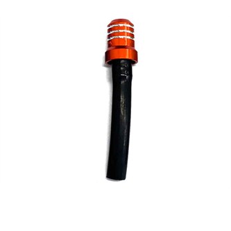 tubetto sfiato tappo benzina arancione