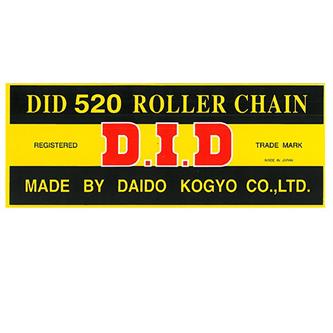 catena did 520 black 120 maglie