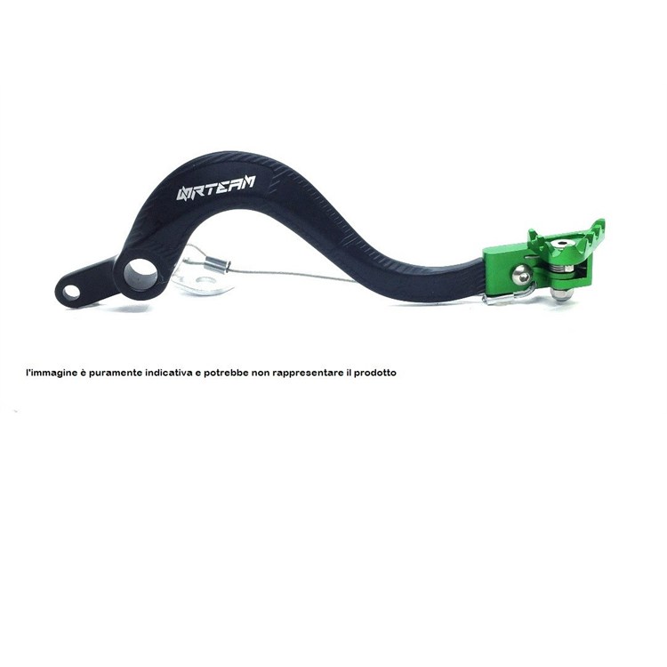 Pedale freno Kawasaki KX 125 (2004-2008) Verde