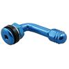 Valvola 90° alluminio anodizzata Blu in Cerchi e Gomme