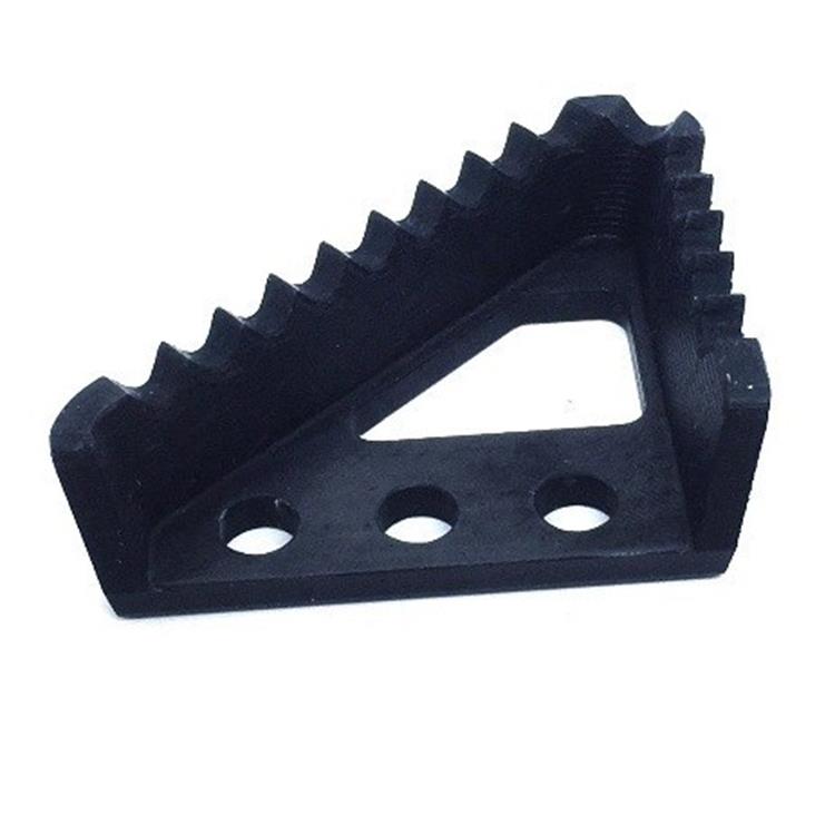 Puntale freno maggiorato CNC KTM 125 EXC (2004-2016) Nero