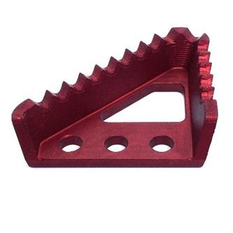 puntale freno maggiorato cnc ktm 65 sx 09 19 rosso