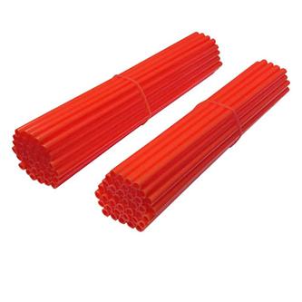 set 80 copriraggi rossi fluo
