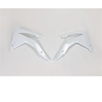 convogliatori radiatore honda crf 250 r 14 17 bianchi