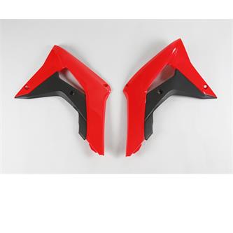 convogliatori radiatore honda crf 450 r 17 19 rossi e neri