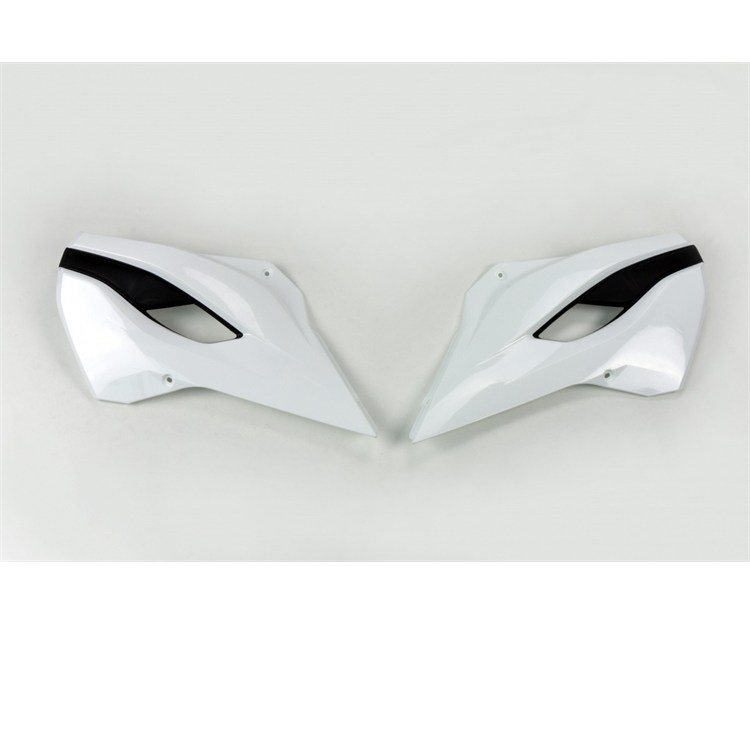 Convogliatori radiatore Husqvarna 250 FE (2014-2016) Bianco e Nero