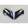Convogliatori radiatore Husqvarna 250 FE (2014-2016) Blu e Giallo in Plastiche