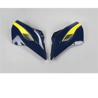 convogliatori radiatore husqvarna 450 fe 14 16 blu e gialli